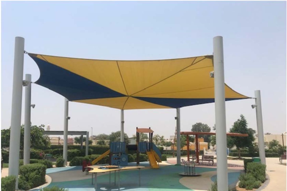 Tensile Shade Al Ghusais Park