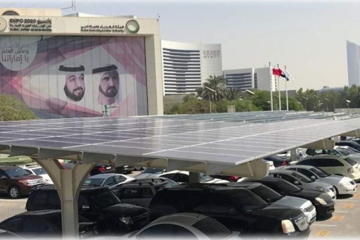 2MW Solar Carport DEWA HQ